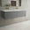 Raffinata Two Drawer Vanity Unit  With Beyondstone Double Basin - Matt Dust 1200mm