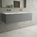 Raffinata Two Drawer Vanity Unit  With Beyondstone Double Basin - Matt Dust 1200mm