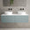 Raffinata Two Drawer Countertop Vanity Unit - Matt Fjord 1200mm