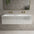 Raffinata Two Drawer Vanity Unit  With Beyondstone Double Basin - Gloss Dove 1200mm