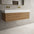 Raffinata Two Drawer Vanity Unit  With Beyondstone BLOC Double Basin - Oak 1200mm