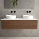 Raffinata Two Drawer Countertop Vanity Unit - Walnut 1200mm image