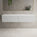 Raffinata Two Drawer Countertop Vanity Unit - Matt Dove 1600mm