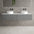 Raffinata Two Drawer Countertop Vanity Unit - Matt Dust 1600mm