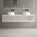 Raffinata Two Drawer Countertop Vanity Unit - Gloss Cashmere 1600mm