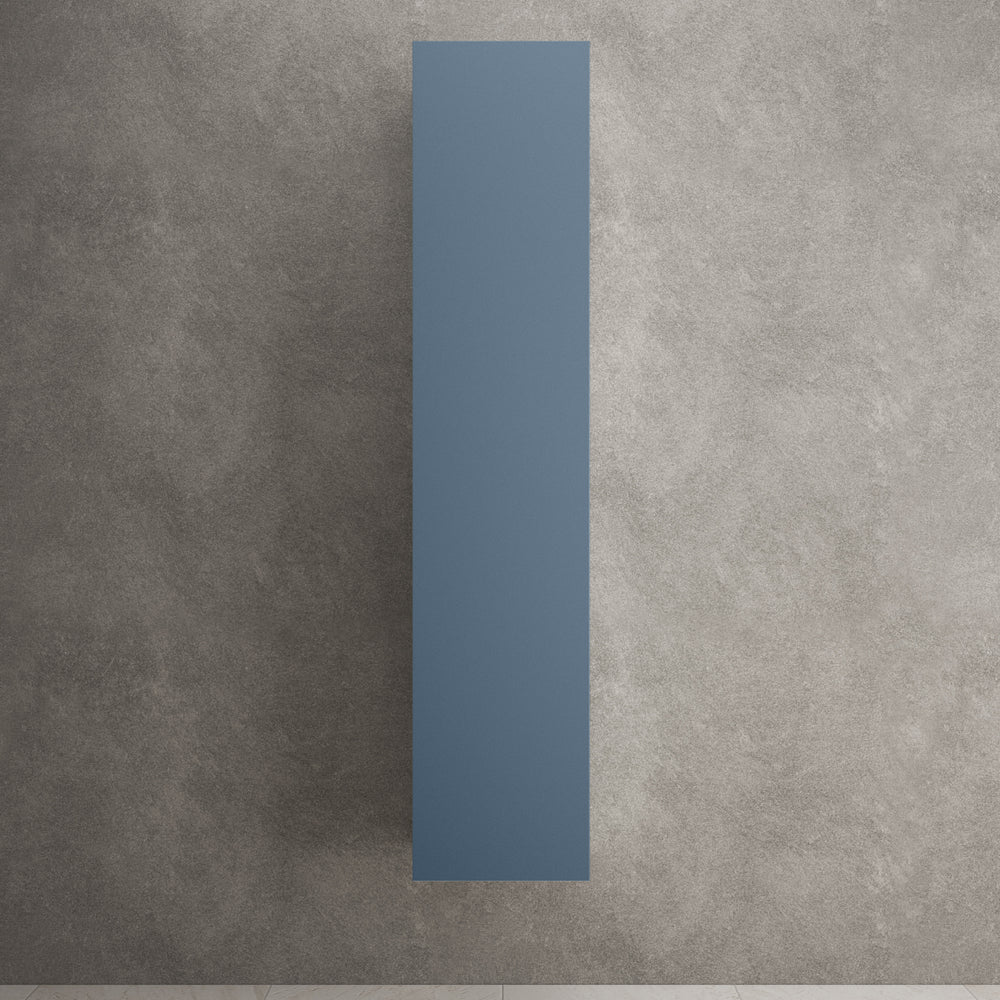 Raffinata Tall Wall Cabinet - Matt Navy 350mm x 1650mm