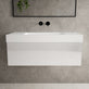 Raffinata One Drawer Vanity Unit With Beyondstone BLOC Basin - Gloss White 1000mm image