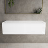 Raffinata Two Drawer Countertop Vanity Unit - Matt White 1200mm image