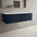 Raffinata Two Drawer Countertop Vanity Unit - Matt Indigo 1200mm