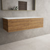 Raffinata Two Drawer Countertop Vanity Unit - Oak 1200mm image
