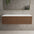 Raffinata Two Drawer Countertop Vanity Unit - Walnut 1200mm