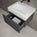 Raffinata One Drawer Vanity Unit  With Beyondstone BLOC Basin - Matt Graphite 600mm