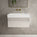 Raffinata One Drawer Vanity Unit  With Beyondstone BLOC Basin - Gloss Cashmere 700mm