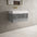 Raffinata One Drawer Vanity Unit  With Beyondstone BLOC Basin - Gloss Dust 700mm