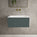 Raffinata One Drawer Vanity Unit  With Beyondstone Basin - Matt Dark Green 700mm