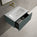 Raffinata One Drawer Vanity Unit  With Beyondstone Basin - Matt Dark Green 700mm