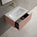 Raffinata One Drawer Vanity Unit  With Beyondstone Basin - Matt Pink 700mm