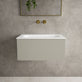 Raffinata One Drawer Vanity Unit  With Beyondstone Basin - Matt Stone 700mm image