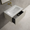 Raffinata One Drawer Vanity Unit  With Beyondstone Basin - Matt Stone 700mm image