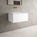 Raffinata One Drawer Vanity Unit  With Beyondstone Basin - Matt White 700mm