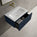 Raffinata One Drawer Vanity Unit  With Beyondstone Basin - Matt Indigo 700mm
