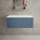 Raffinata Single Drawer Countertop Vanity Unit - Matt Navy 800mm