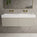 Raffinata Two Drawer Vanity Unit  With Beyondstone BLOC Double Basin - Matt Stone 1200mm