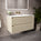 Scanalato Double Drawer Vanity Unit  With Beyondstone Basin - Cashmere 1000mm