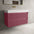 Scanalato Double Drawer Vanity Unit  With Beyondstone BLOC Basin - Mineral Red 1000mm