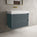 Scanalato Double Drawer Vanity Unit  With Beyondstone BLOC Basin - Anthracite 800mm