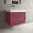 Scanalato Double Drawer Vanity Unit  With Beyondstone BLOC Basin - Mineral Red 800mm