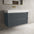 Scanalato Double Drawer Vanity Unit  With Beyondstone BLOC Basin - Slate Grey 1000mm