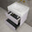 Scanalato Double Drawer Vanity Unit  With Beyondstone BLOC Basin - Soft Violet 600mm