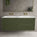 Scanalato Four Drawer Vanity Unit With Beyondstone Double Basin - Seaweed 1400mm