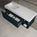 Scanalato Single Drawer Vanity Unit With Open Storage Space And Beyondstone BLOC Basin - Midnight Blue 1200mm