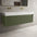 Scanalato Double Drawer Vanity Unit With Beyondstone BLOC Double Basin - Seaweed 1400mm
