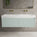 Scanalato Double Drawer Vanity Unit With Beyondstone BLOC Double Basin - Peppermint 1400mm