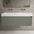 Scanalato Single Drawer Vanity Unit With Beyondstone BLOC Double Basin - Pistachio 1200mm