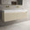Scanalato Double Drawer Vanity Unit With Beyondstone BLOC Double Basin - Cashmere 1400mm