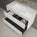 Scanalato Double Drawer Vanity Unit  With Beyondstone BLOC Basin - Pure White 1000mm