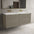 Scanalato Four Drawer Vanity Unit With Beyondstone Double Basin - Soft Taupe 1400mm