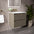 Scanalato Double Drawer Vanity Unit  With Beyondstone Basin - Soft Taupe 600mm