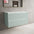 Scanalato Double Drawer Countertop Vanity Unit - Peppermint 1000mm