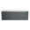 Scanalato Single Drawer Countertop Vanity Unit - Slate Grey 1200mm