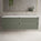 Scanalato Four Drawer Countertop Vanity Unit - Pistachio 1600mm