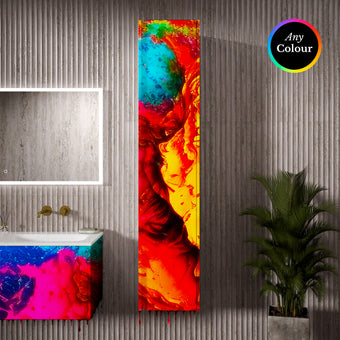 Scanalato Tall Wall Cabinet - Choose Your Own Colour 350mm x 1650mm