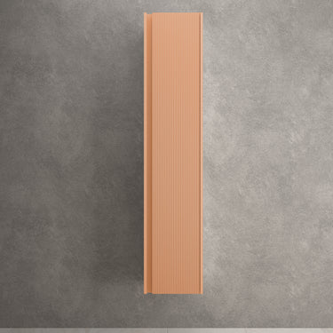 Scanalato Tall Wall Cabinet - Peach Fuzz 350mm x 1650mm