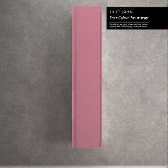 Scanalato Tall Wall Cabinet - Choose Your Own Colour 350mm x 1650mm