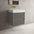 Scanalato Double Drawer Vanity Unit  With Beyondstone BLOC Basin - Rich Taupe 600mm