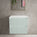 Scanalato Double Drawer Countertop Vanity Unit - Peppermint 600mm